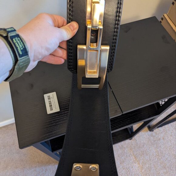 MANUEKLEAR Upgrade Lever Lifting Belt for Men and Women, 10mm Quick Locking Leve - Picture 3 of 9